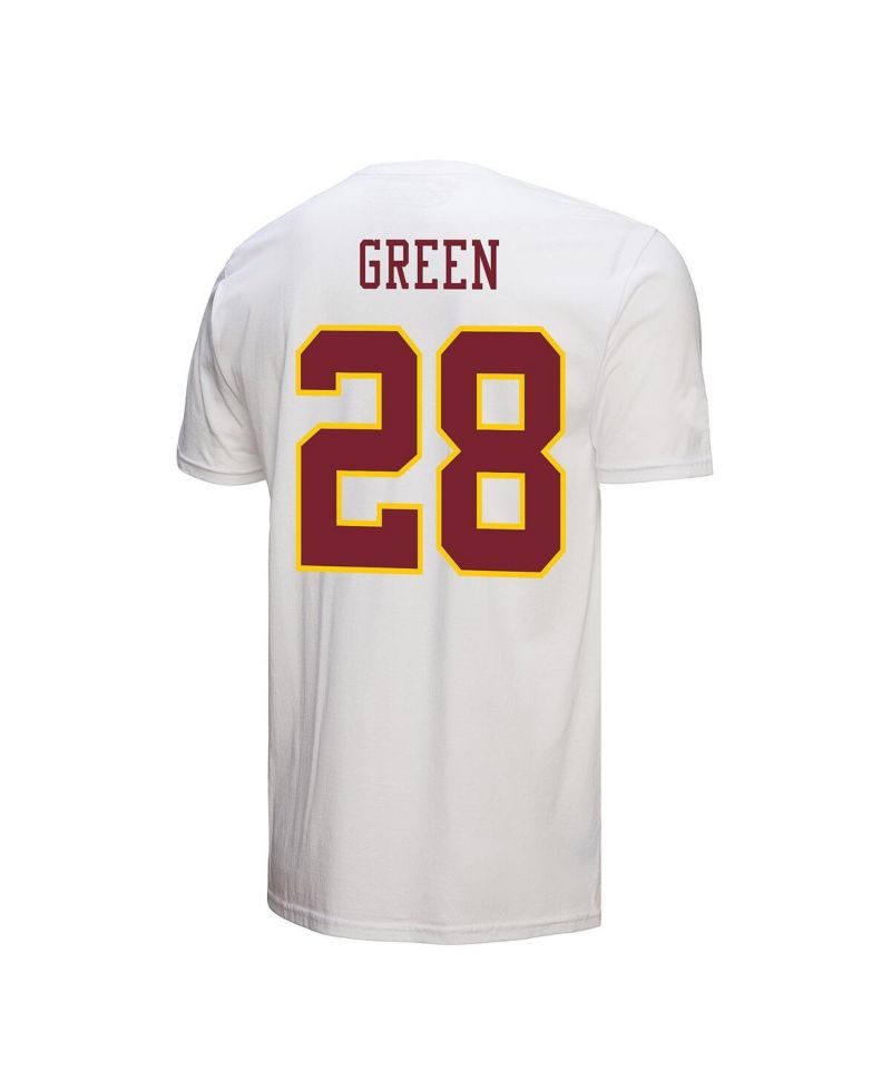 Men's Darrell Green White Washington Commanders Retired Player Name & Number T-Shirt