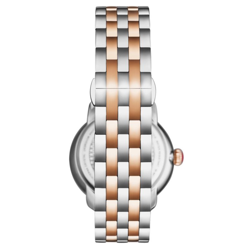 Celestia 4080 Women s Quartz 38mm Watch with Swarovski Crystal Bezel, Roman Numeral Sunray Dial and Stainless Steel Bracelet