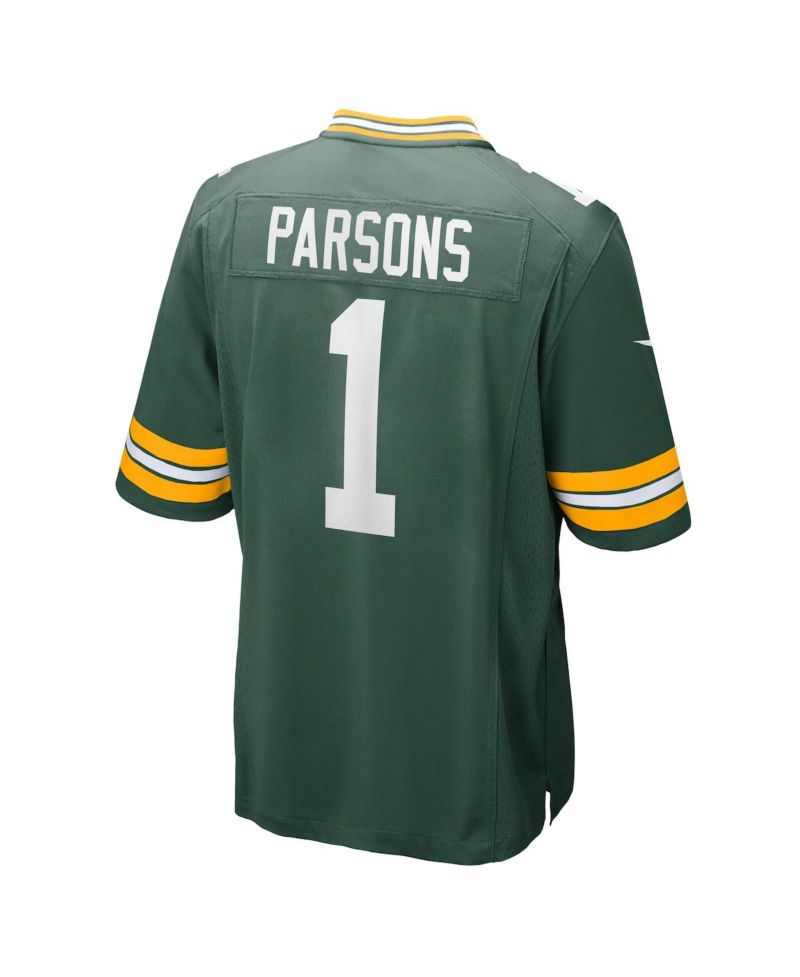 Men's Micah Parsons Green Green Bay Packers Game Player Jersey