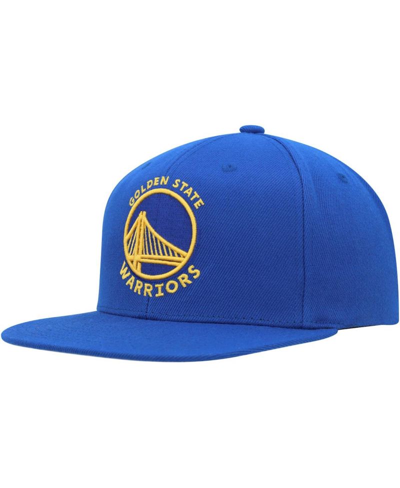 Men's Royal Golden State Warriors Side Core 2.0 Snapback Hat