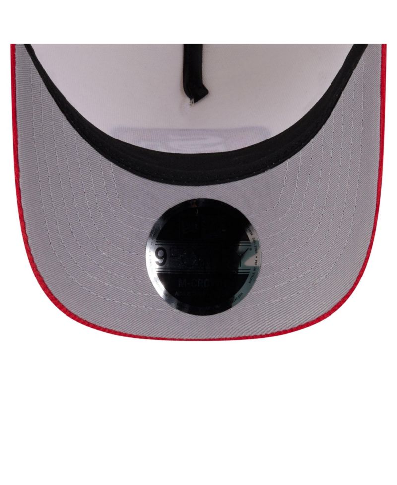 Men's Cream/Scarlet San Francisco 49ers Western 9FORTY A-Frame Adjustable Hat
