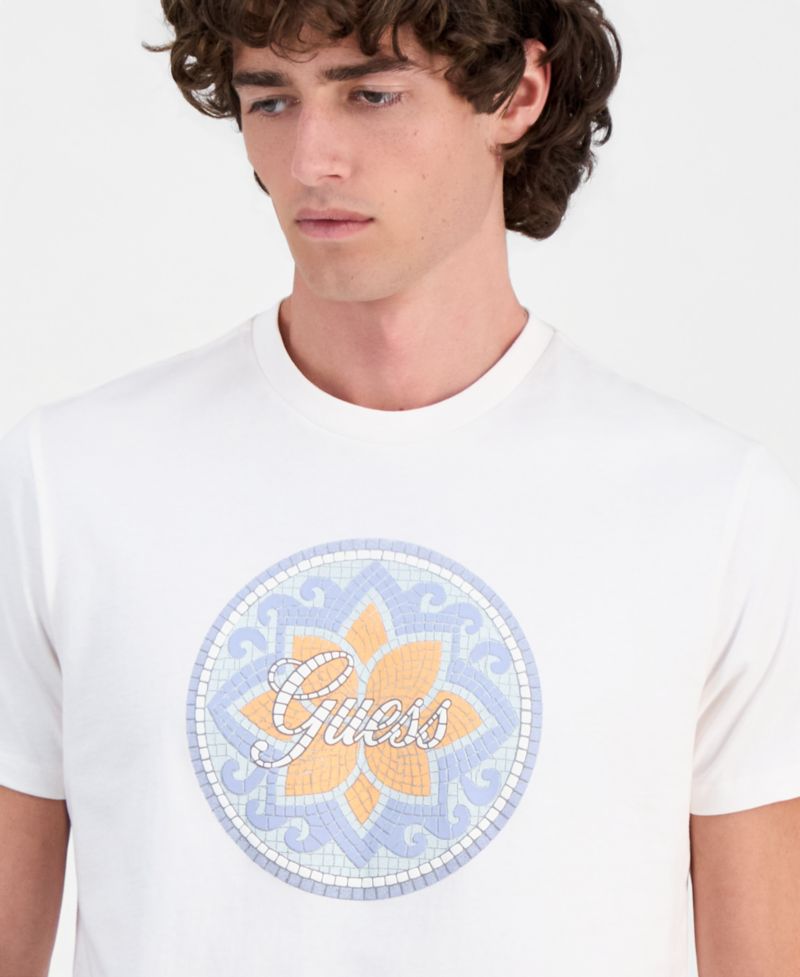 Men's Mosaic Tile Graphic T-Shirt