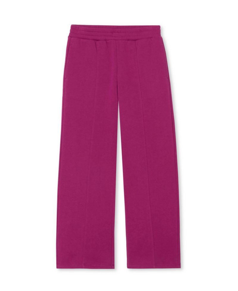 Girls Fleece Wide Leg Pants