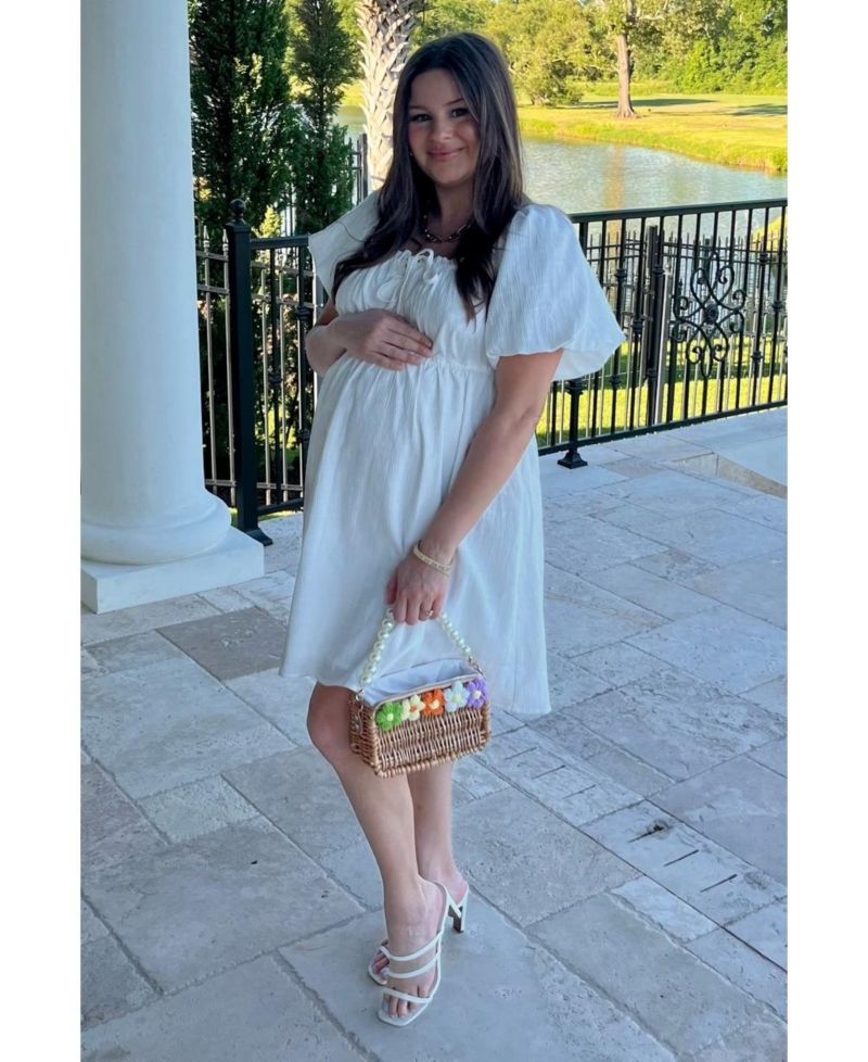 Women's Pink Textured Bubble Sleeve Mini Dress