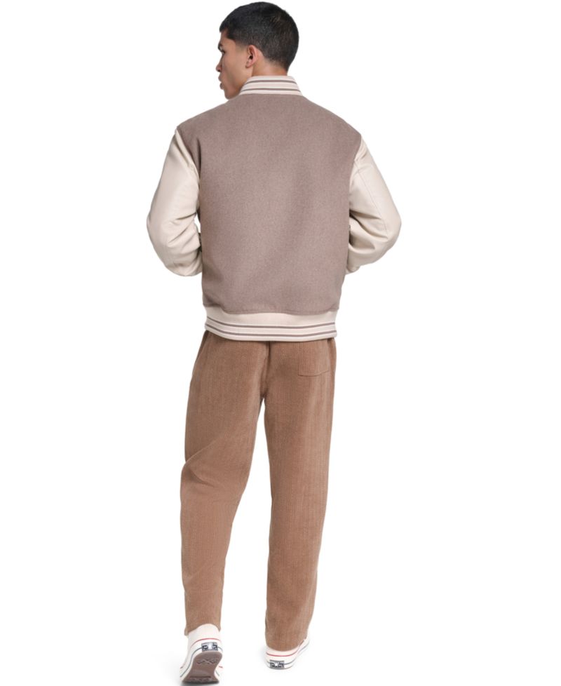 Men's Wool Blend Varsity Jacket