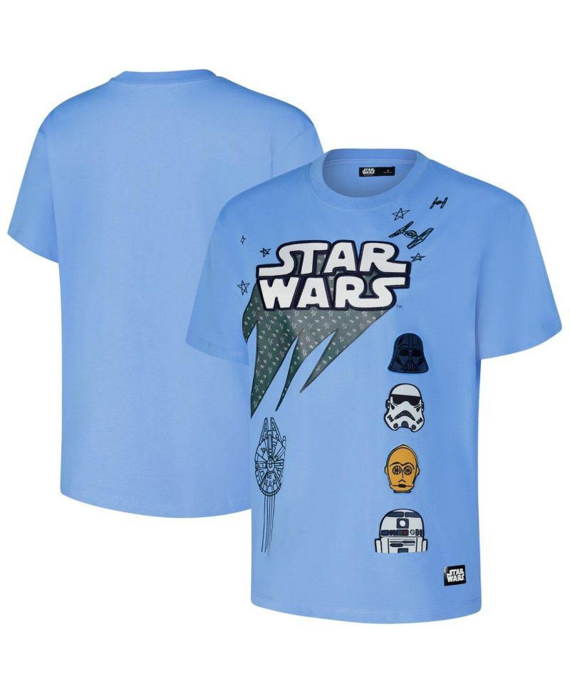 Women's Blue Star Wars Boyfriend T-Shirt