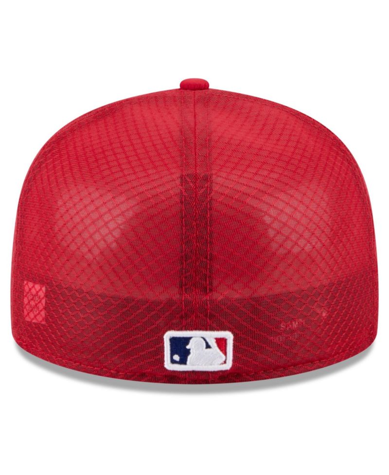 Big Boys and Girls Philadelphia Phillies Batting Practice 59FIFTY Flat Bill Fitted Hat