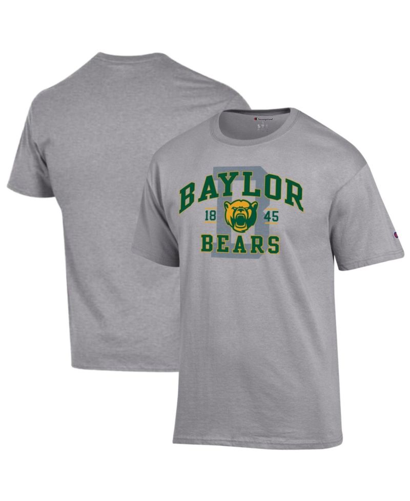 Men's Heather Gray Baylor Bears Varsity T-Shirt