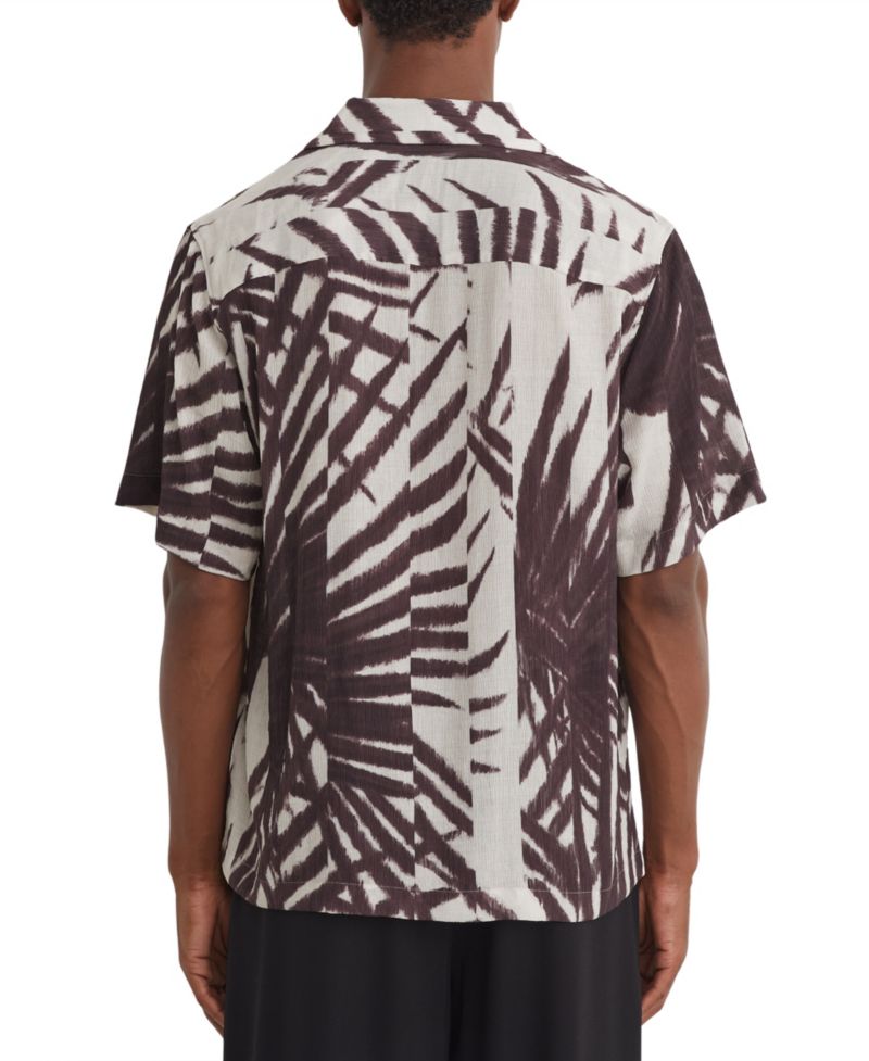 Men's Shindora Pliss&eacute; Cuban-Collar Shirt