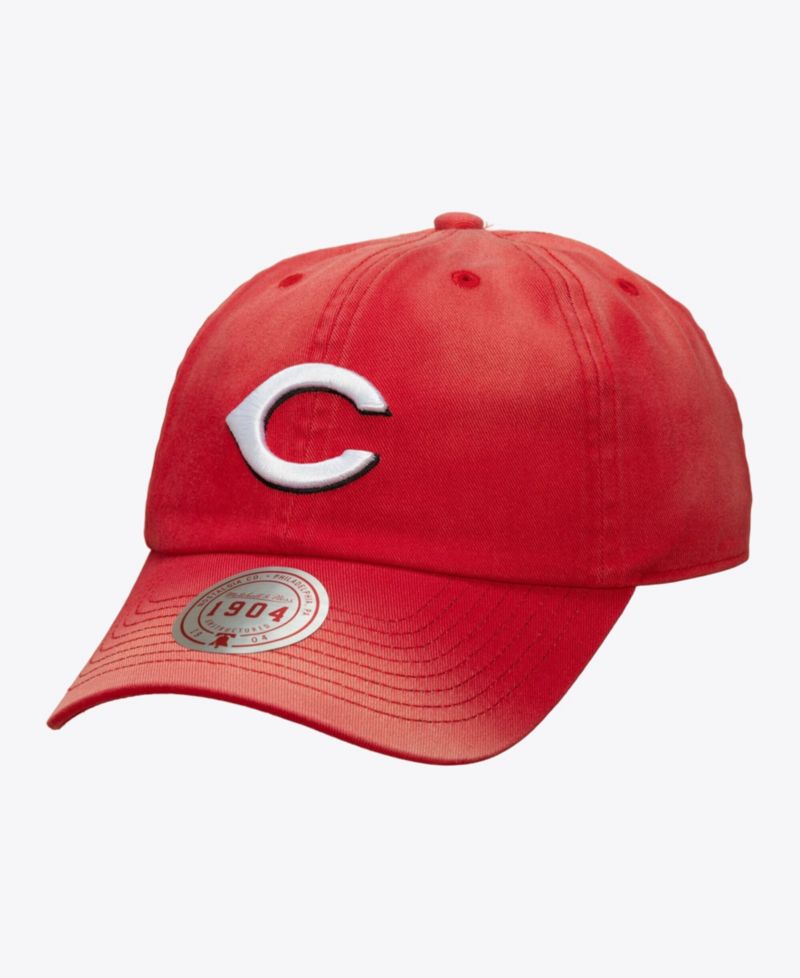 Men's and Women's Red Cincinnati Reds 1904 Soft Wash Adjustable Hat