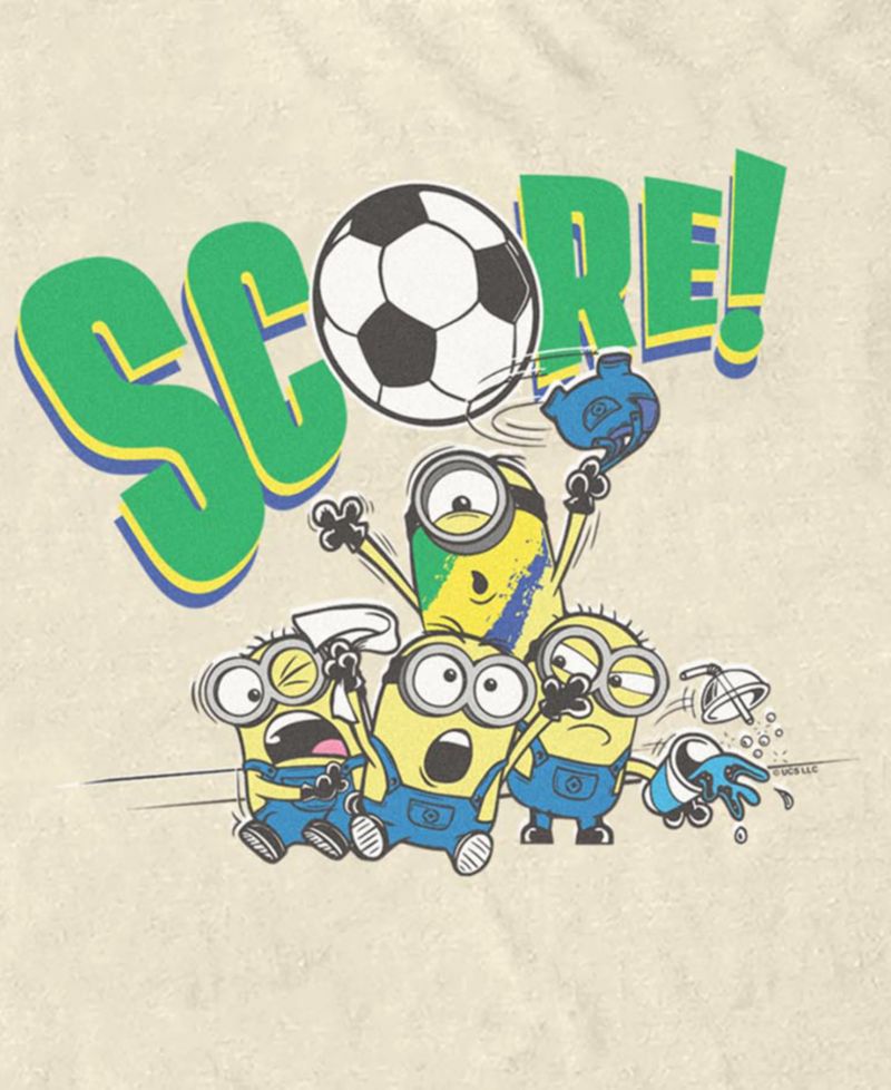 Men's Score Minions Graphic T-Shirt