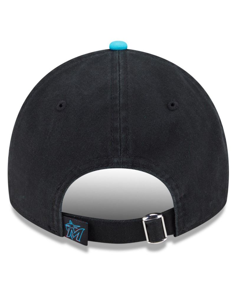 Men's Black/Pink Miami Marlins 2025 City Connect 9TWENTY Adjustable Hat