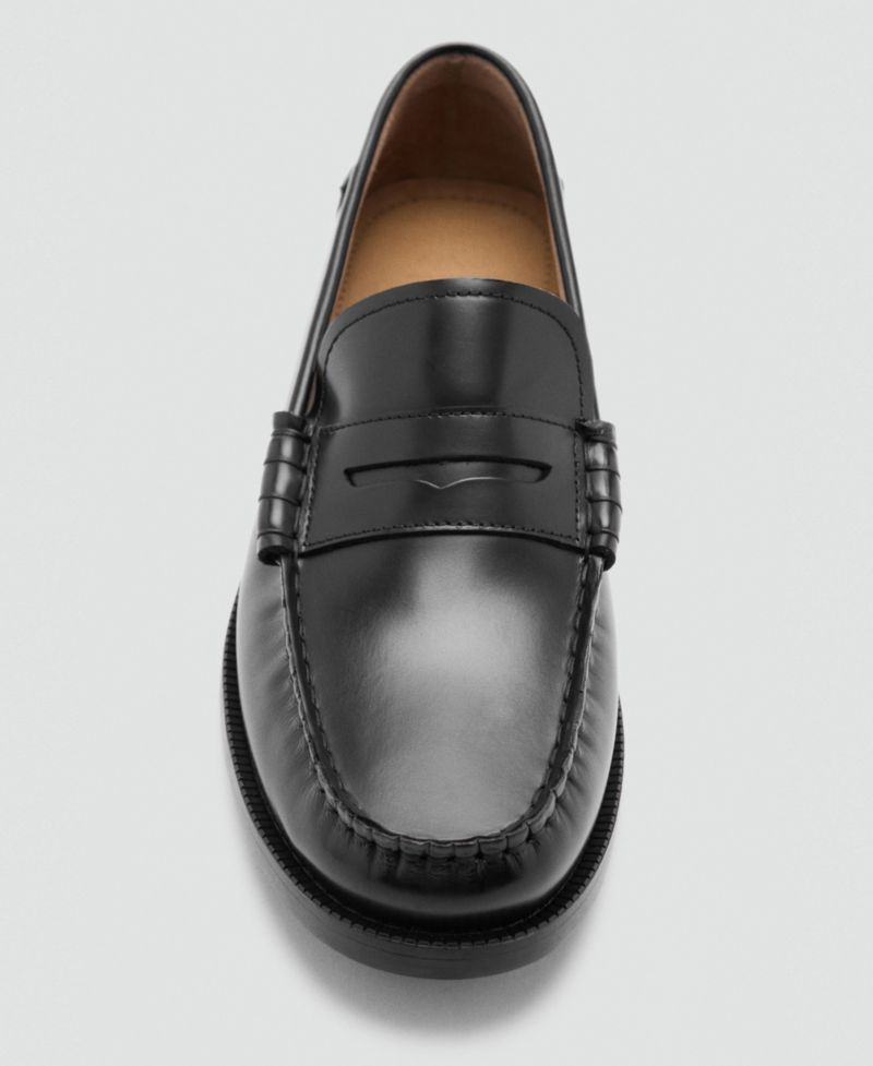 Men's Leather Penny Loafers