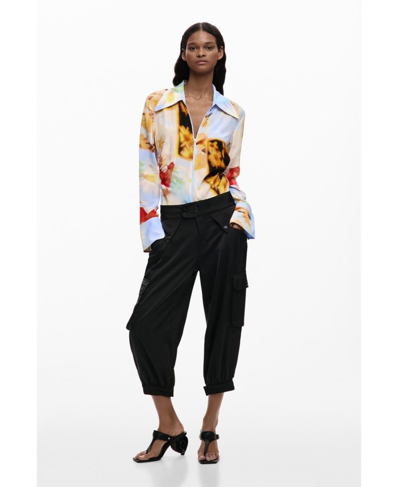 Women's Cargo Capri Pants