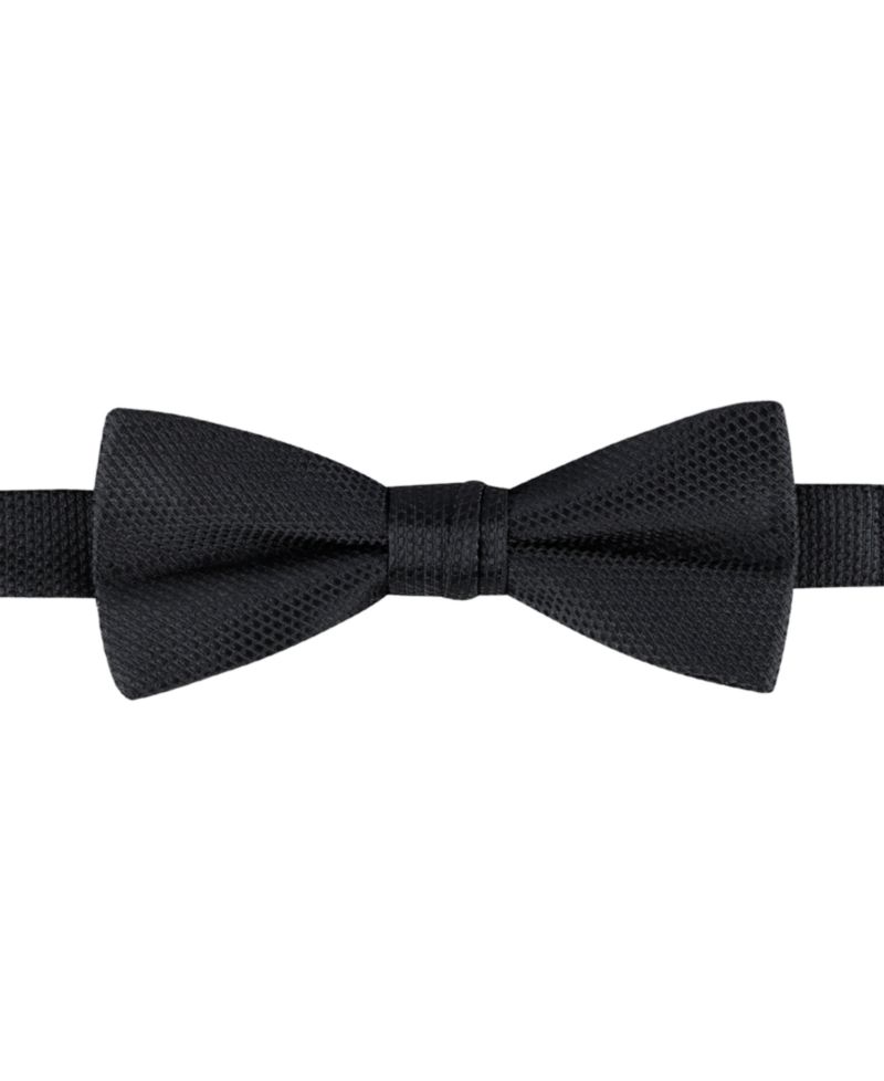 Men's Textured Solid Bow Tie
