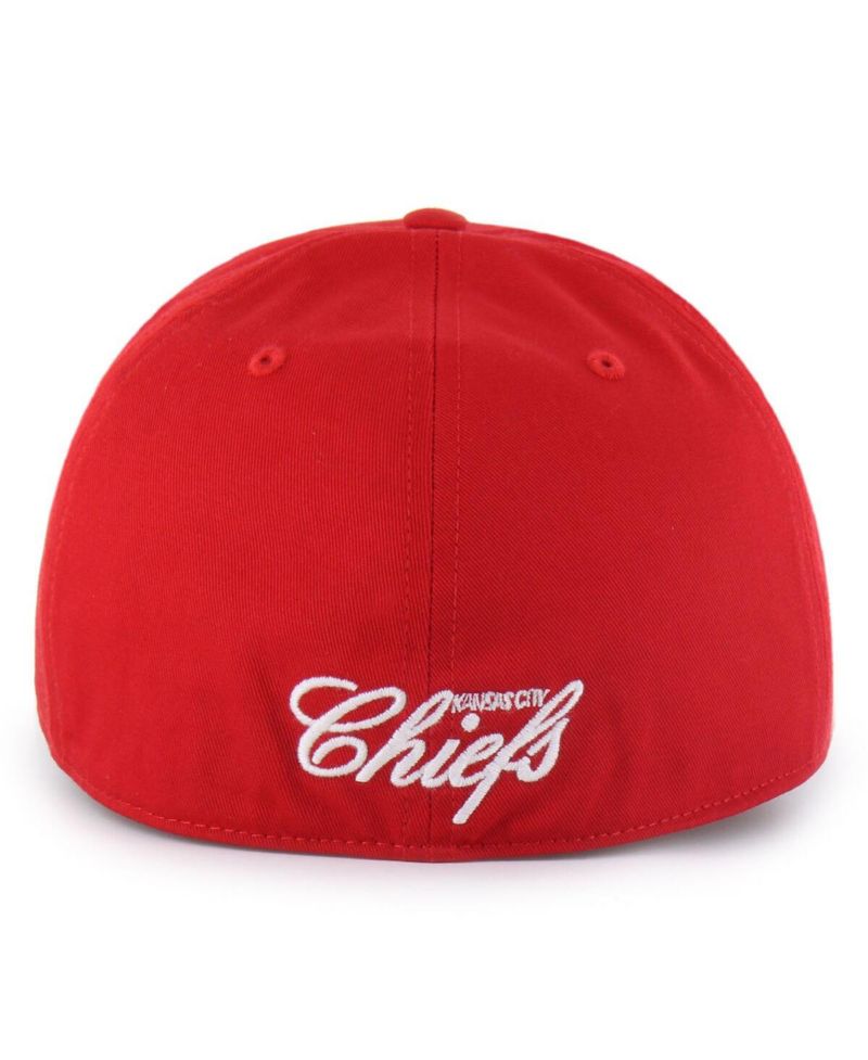 Men's Red Kansas City Chiefs Foundational Franchise Fitted Hat
