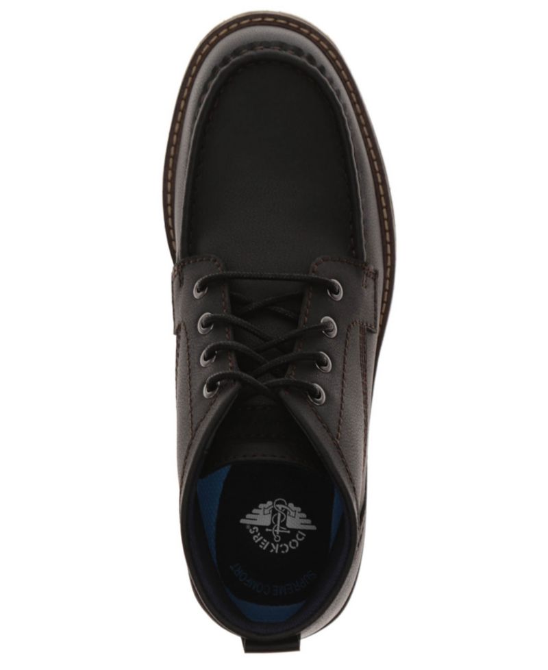 Men's Weston Lightweight Lugged Lace-Up Moc-Toe Boots