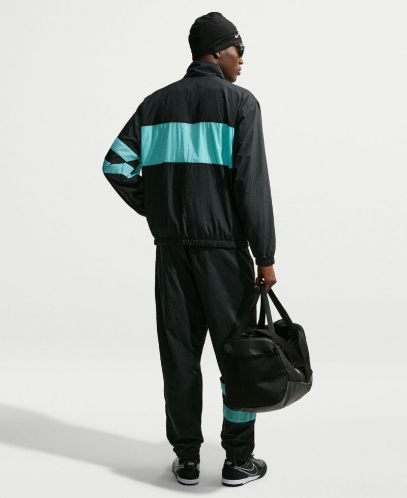 Men's Black Barcelona Third I96 Full-Zip Track jacket
