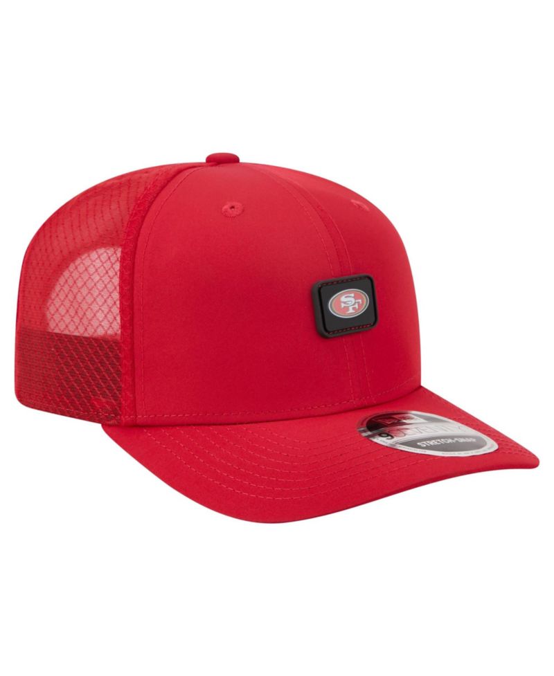 Men's Scarlet San Francisco 49ers Micro Badge 9SEVENTY Adjustable Hat