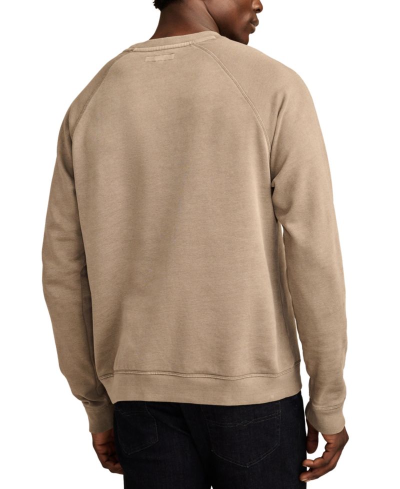 Men's Fleece Logo Raglan Crew Sweatshirt