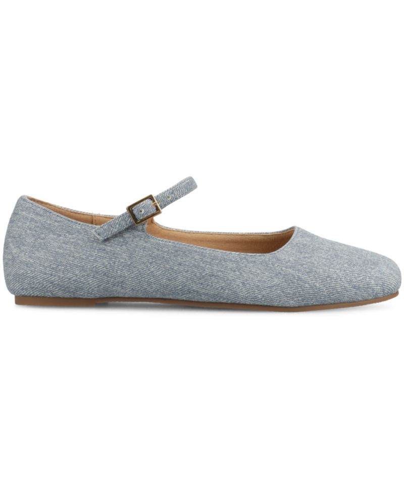 Women's Carrie Square Toe Mary Jane Flats