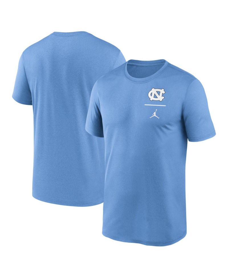 Men's Carolina Blue North Carolina Tar Heels Primary Logo Legend Performance T-Shirt