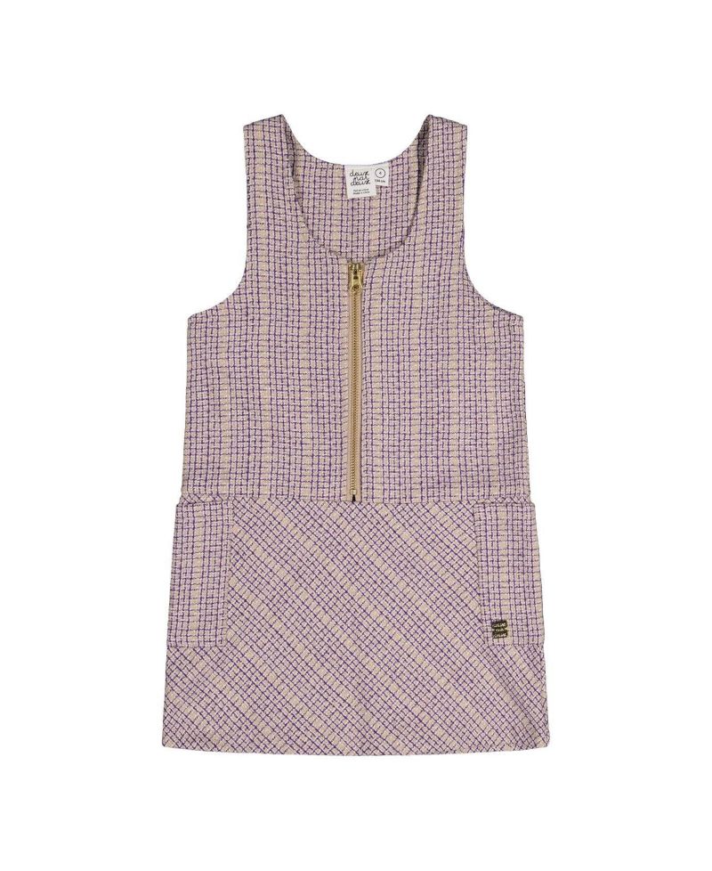Big Girls 6-12 Jumper Checkered