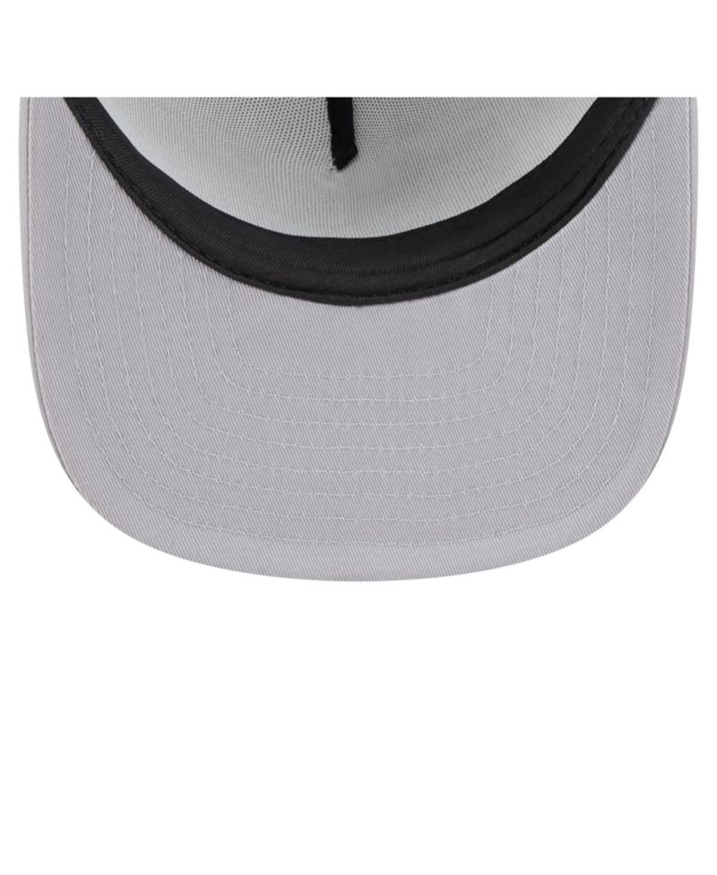 Men's White/Gray Chicago White Sox Retro Script Trucker 9FIFTY Snapback Hat