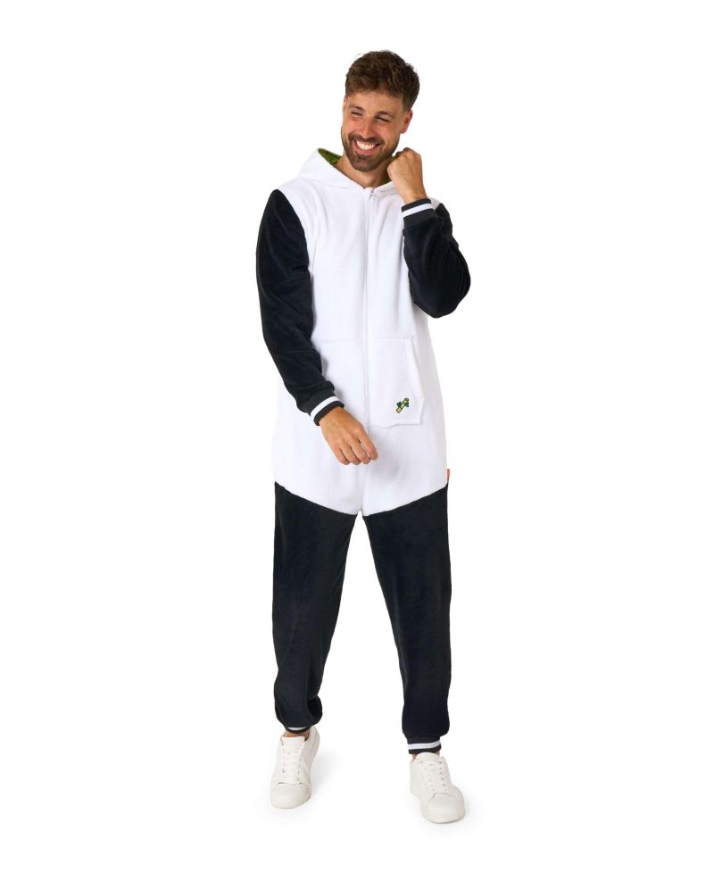 Men's Shark Costume Outfit - Animal Body Suit for Adults