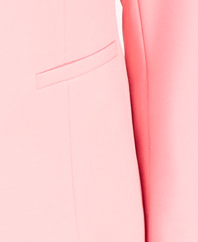 Women's Kiss-Front Cutout-Collar 2 Piece Dress Suit