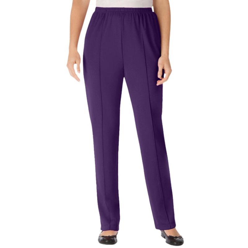 Women's Within Tall Knit Hassle-Free Pull-On Elastic-Waist Pants