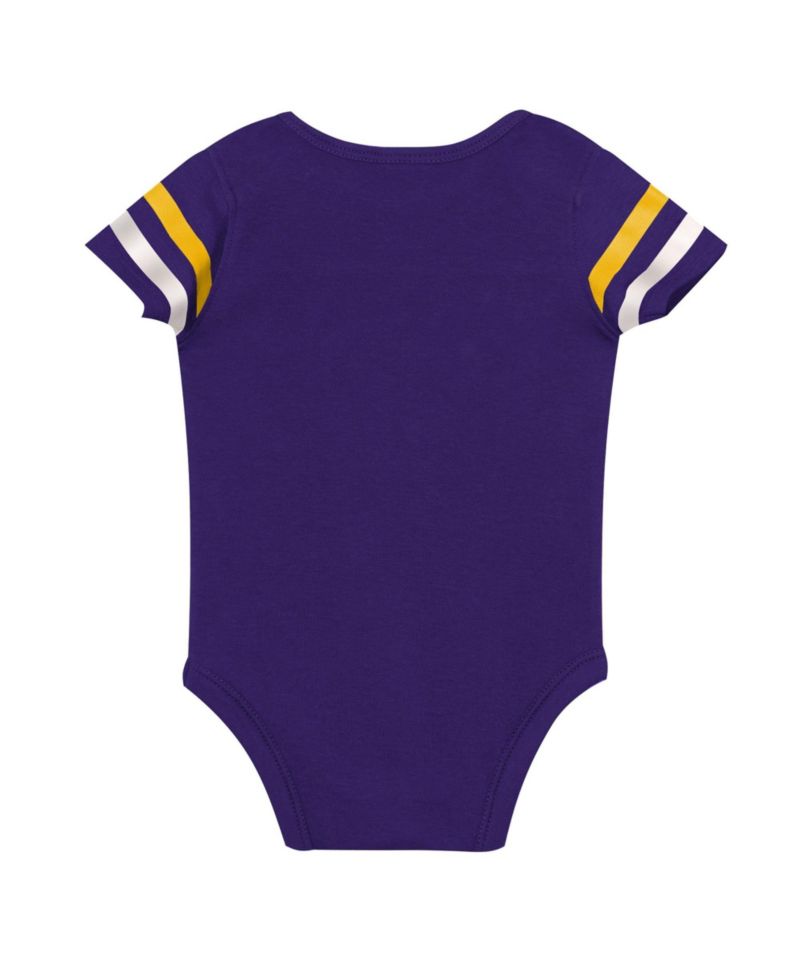 Baby Boys and Girls' Up One Short-Sleeve Bodysuit, Bib and Booties, 3-Piece Set