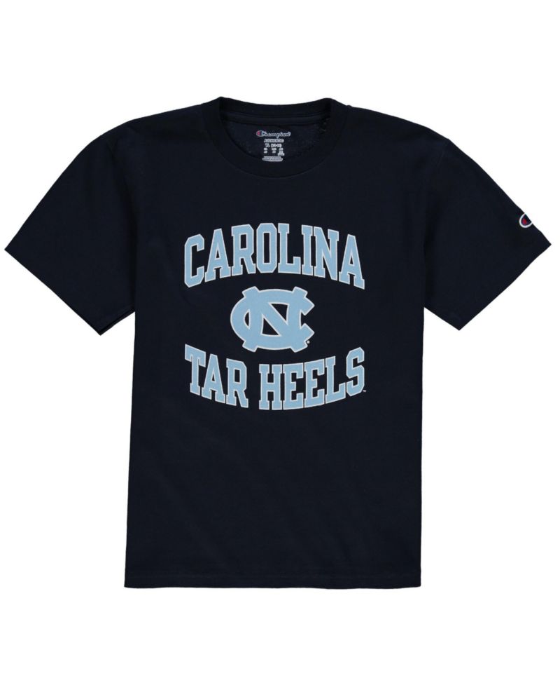 Big Boys and Girls Navy North Carolina Tar Heels Circling Team Jersey T-Shirt