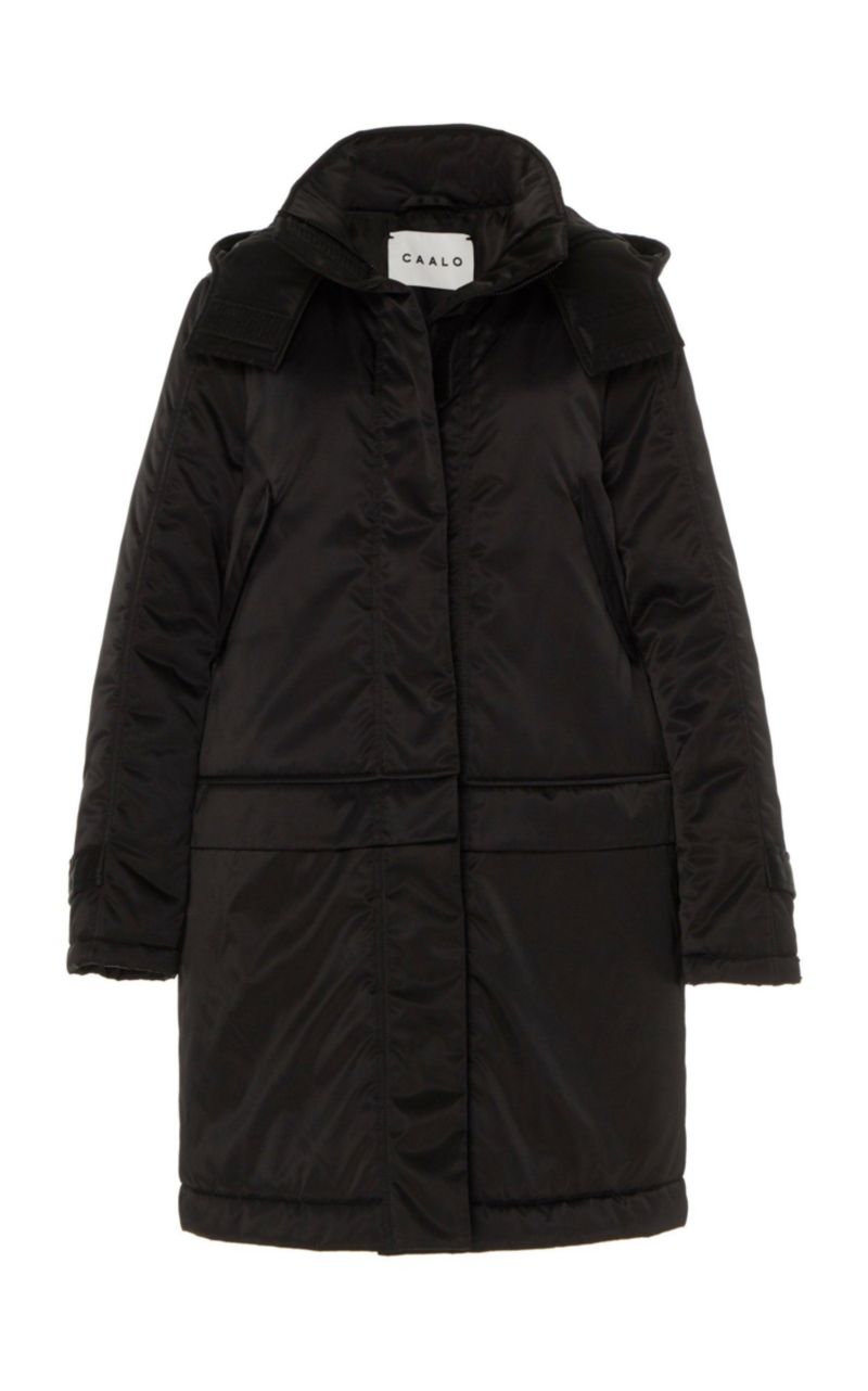 Women's Convertiable satin down coat