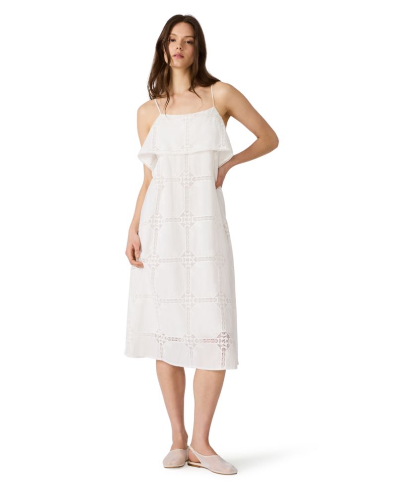 Women's Flavia Square Neck Midi Dress