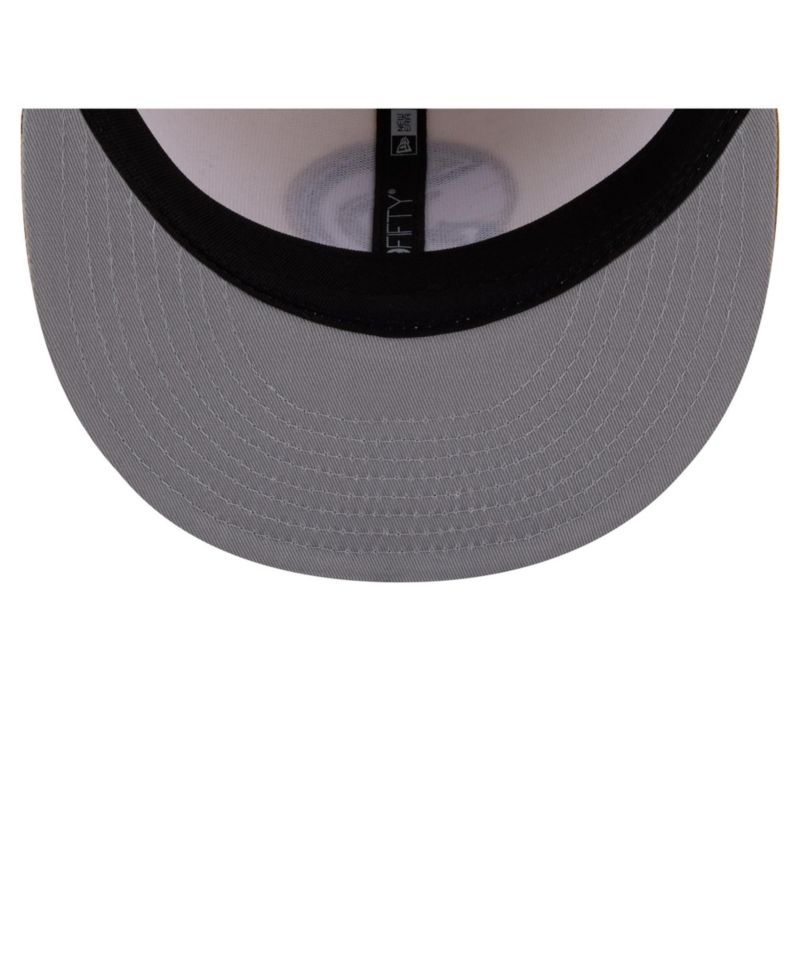 Men's Cream/Tan Atlanta Hawks Two-Tone Color Pack 9FIFTY Snapback Hat