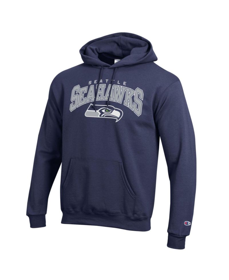 Men's Seattle Seahawks Arch Logo Fleece Midweight Hoodie