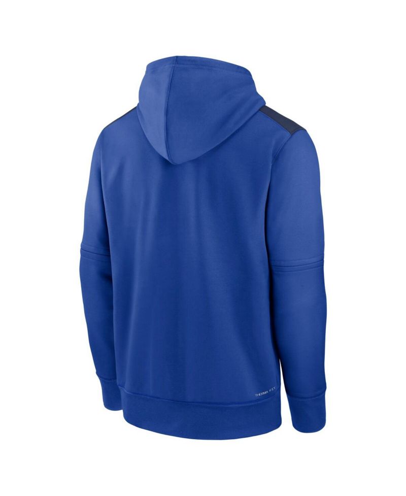 Men's Royal Minnesota Twins Authentic Collection City Connect Therma Pullover Hoodie