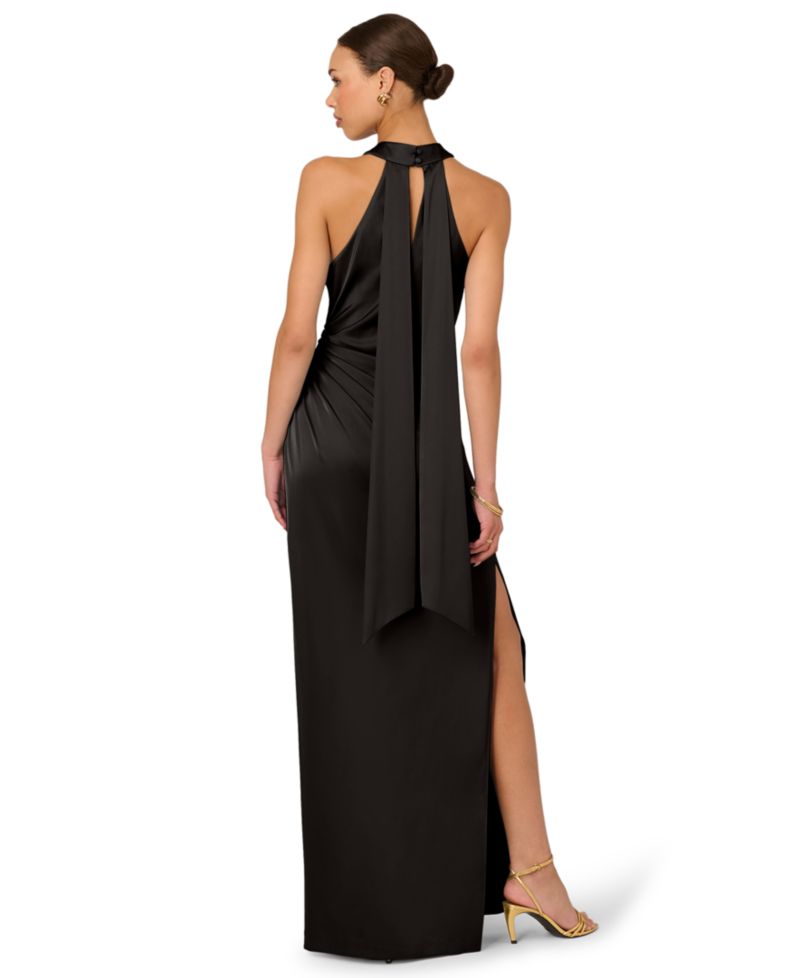 Women's Halter Neck Ball Gown