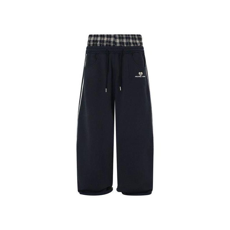 Double Waist Baggy Sweatpants