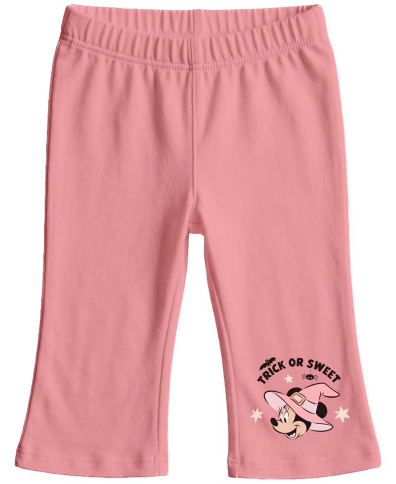 Baby Girls' Minnie Mouse Halloween Graphic Sweatshirt and Joggers, 2-Piece Set