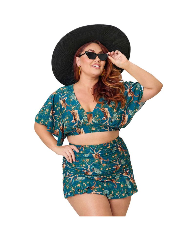 Plus Size Alice Swim Skirt