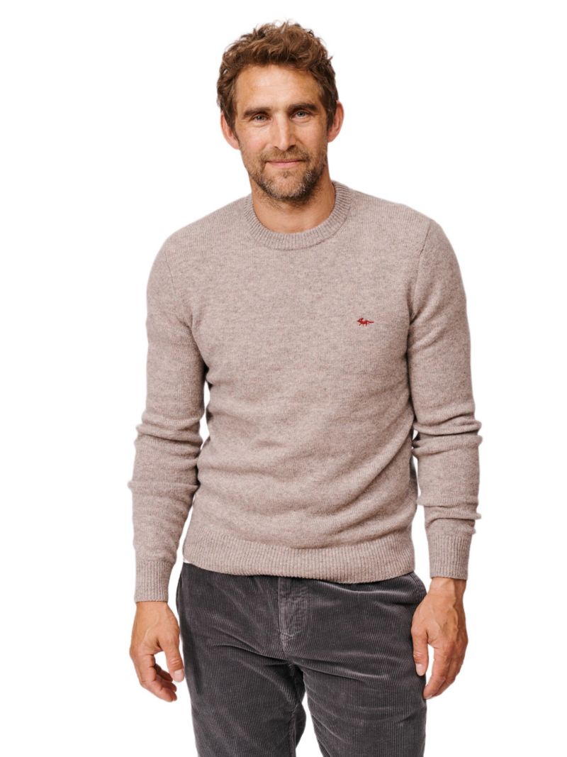 Men's Phillips Lambswool Crew Neck Sweater