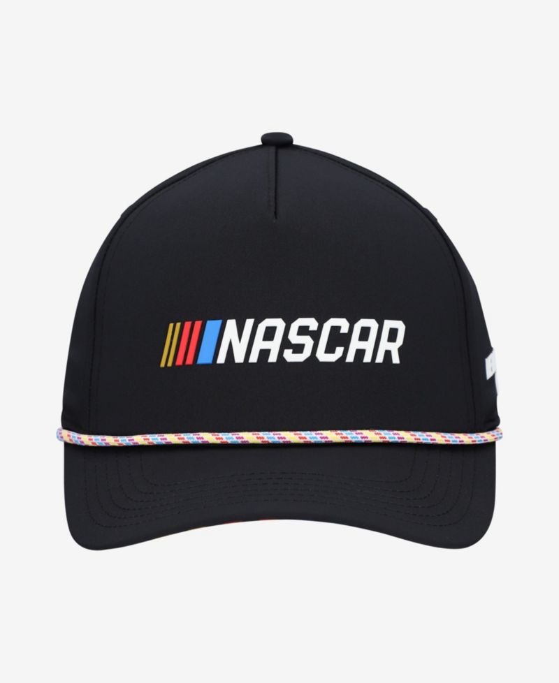 Men's and Women's Black NASCAR Hell Yeah Rope Adjustable Hat