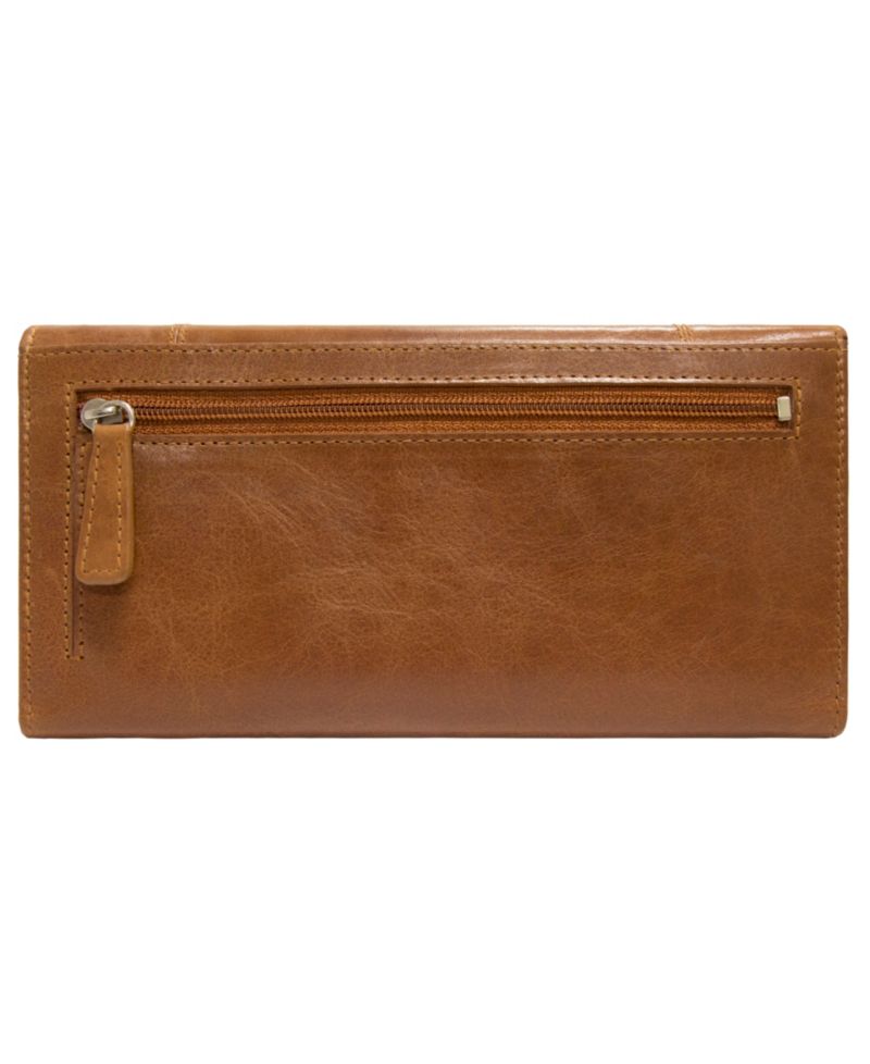 Casablanca Collection RFID Secure Ladies Trifold Wallet