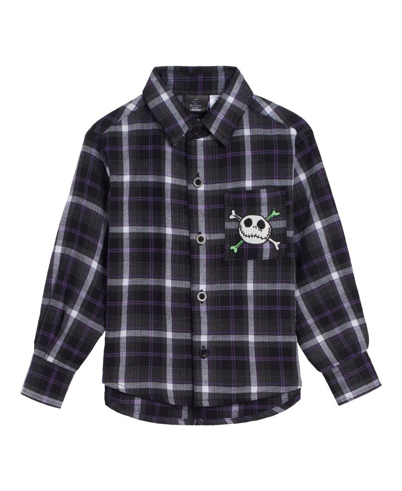 Boys Disney Flannel Button Down Dress Shirt