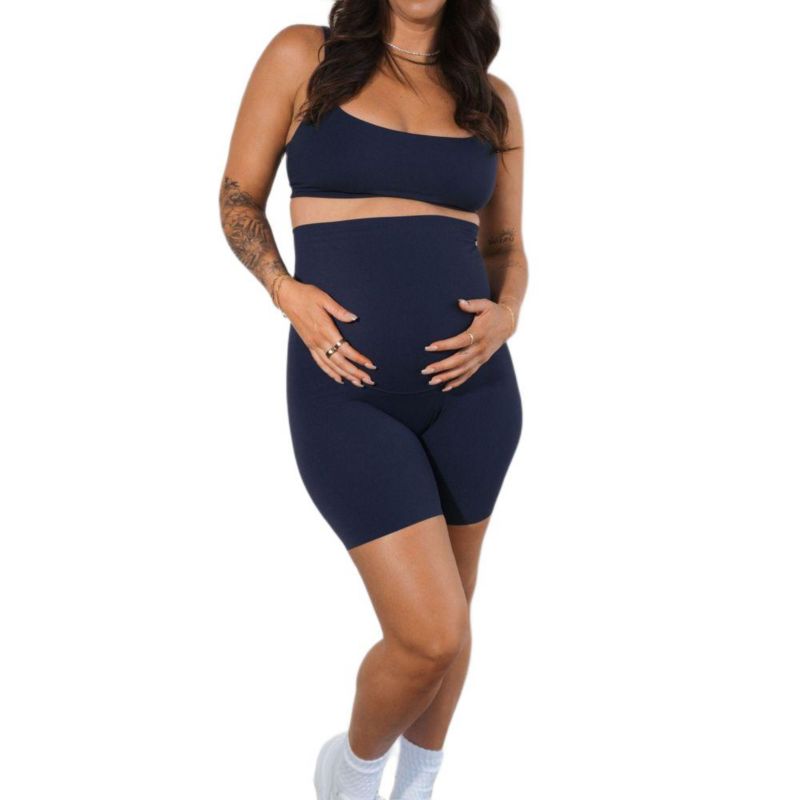 Womens Cloud II Maternity Rider Short