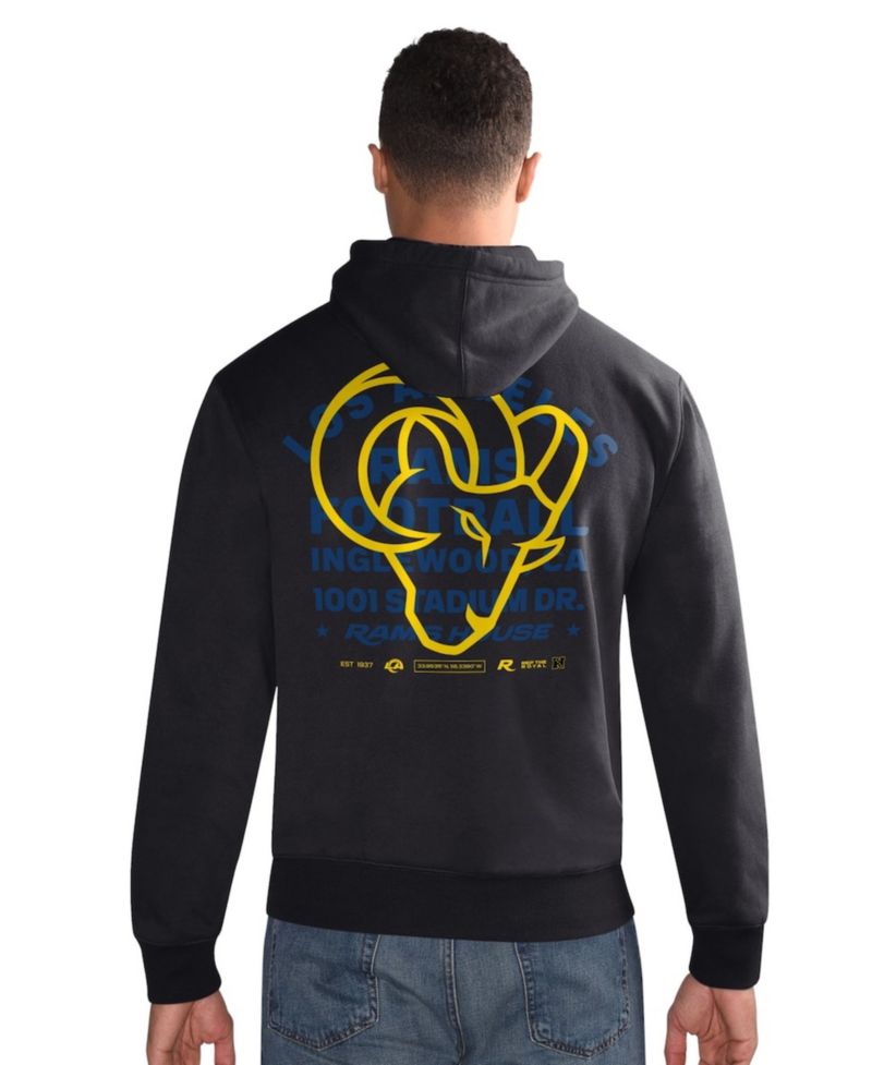Men's Black Los Angeles Rams Rookie Hoodie