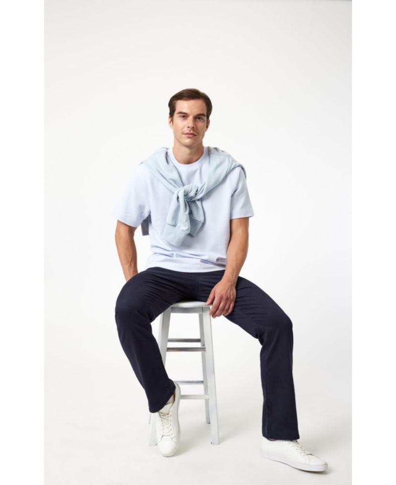 Men's Mavi Matt Relaxed Straight Leg In Dark Navy Casual Twill