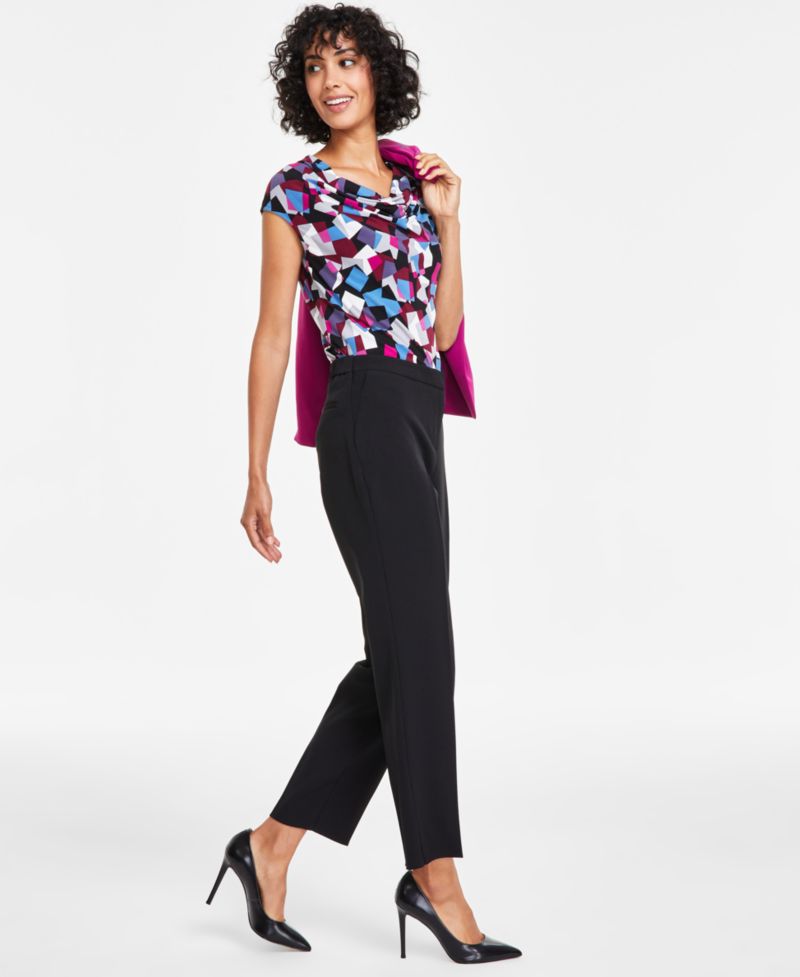 Women's Lily Straight Ankle Pant, Petite